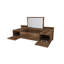 Makeup Vanity Table with Mirror Wall Mounted Mcgriff Bertus-2145856302