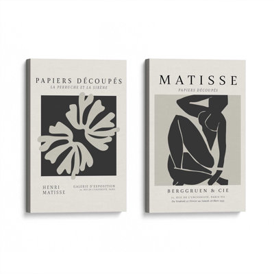 Ensemble de 2 Matisse La Perruche et Nus Noir
