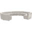 Canapé modulaire de coin symétrique en velours de 173 po de largeur Jedson-1611656040