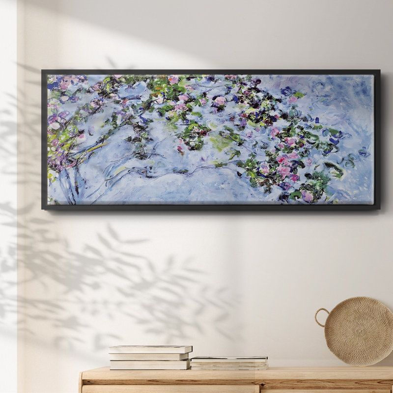 The Rose Bush, 1925- Framed Canvas