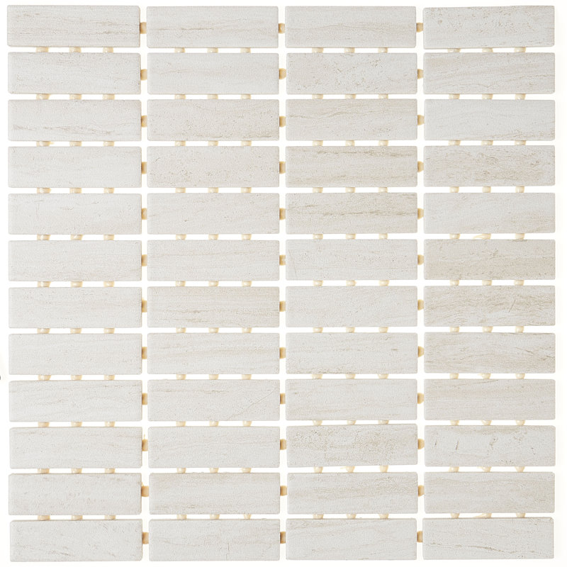 Carreau de mosaïque à joint droit en céramique émaillée 1 x 3 Daltile Articulo (10 pièces par carton) (10,00 pieds carrés par carton)