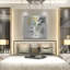 Art mural luxueux en métal «Verdant Monorph 2» par June Erica Vess, 36 po x 36 po-1387978588