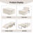 Camberly 35.8'' Convertible Sleeper Accent Chair-1191030503