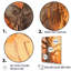 Tree Sycamores Peach Collage, reproduction d'art sur toile-1884127159-1884127156