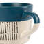 Nicola Spring - Spotted Rim Stoneware Coffee Mug -60545462
