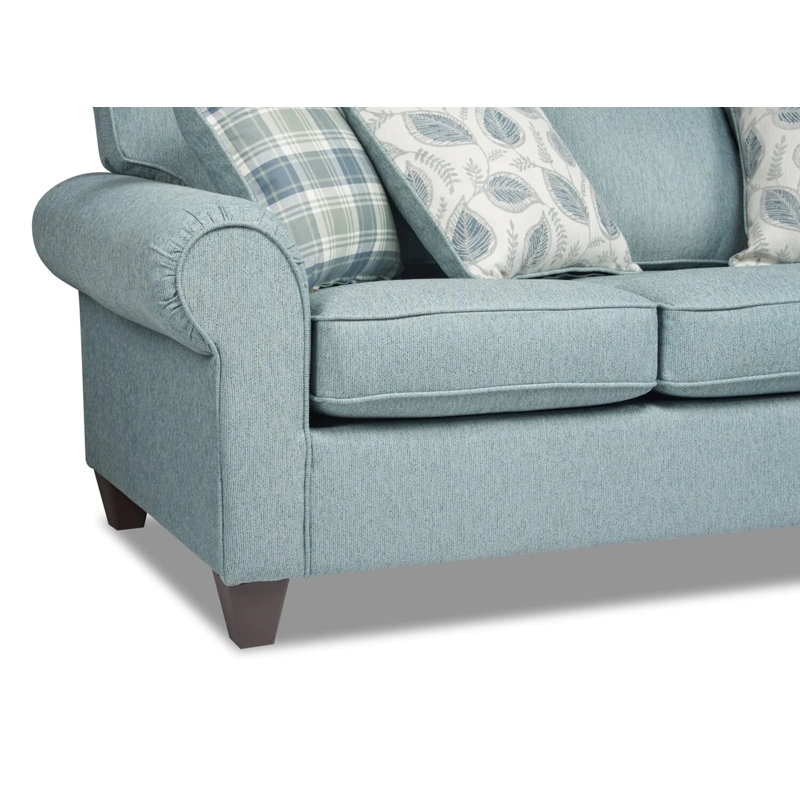 Upholstered 88'' Sofa, Marine Polyester