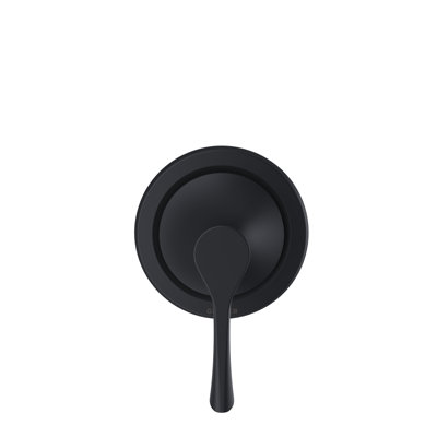 Gerber Antioch 1h Trim Kit For 3-port/2-outlet Shower Diverter And 4-port/3-outlet Shower Diverter In Satin Black