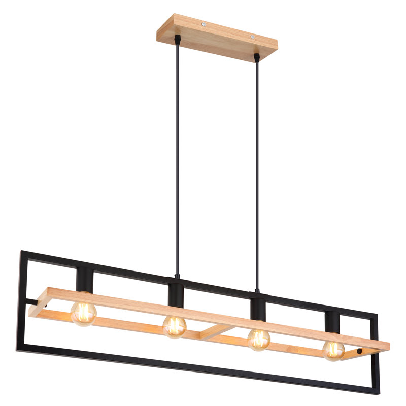 Ahsha 4 - Light Walnut Pendant