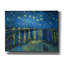«Starry Night Over the Rhone» par Vincent VanGogh, art mural sur toile-1312820484
