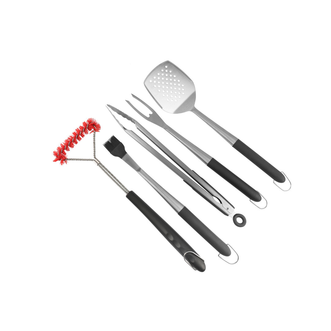 Stainless Steel Non-Stick Dishwasher Safe Grilling Tool Set PitMaster King