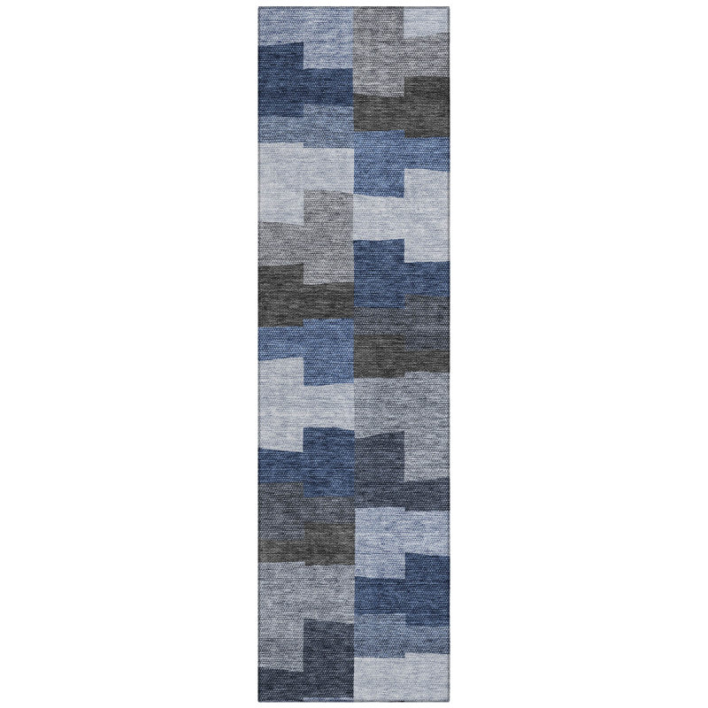 Fargo Abstract Indoor / Outdoor Rug, Runner 2'3" x 7'6"