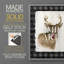«Holiday Deer Jingle Bell», reproduction encadrée - bois massif-1347361029-1347361039