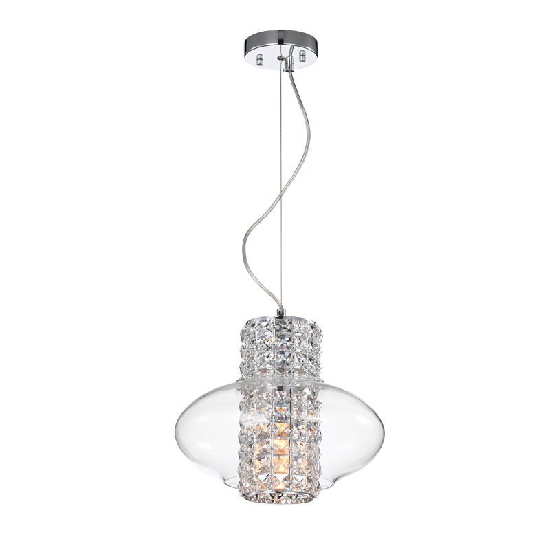 Luminaire bol suspendu 1 lumières unique Seawell