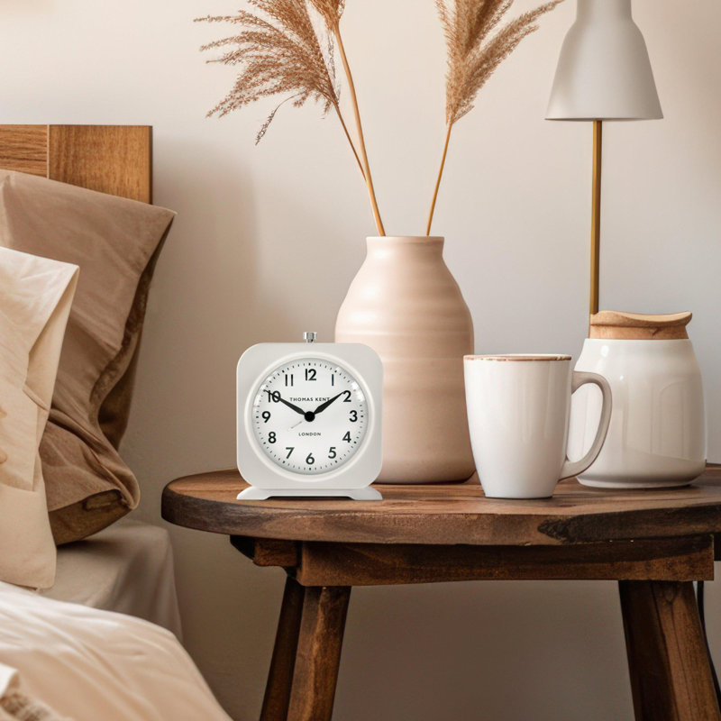 Finch Alarm Clock Warm 5", White