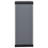 PVC/Polypropylene Cabinet Deck Box in Gray/Black