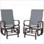 Ensemble de 2 chaises berçantes d'extérieur Cozy-1374389494