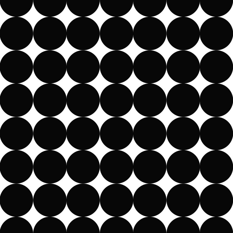 Mod Mod à pois, H 36 po x l 36 po