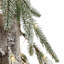 Arbre de Noël artificiel alpin floqué pré-éclairé à piles - 3 pi - lumières DEL claires