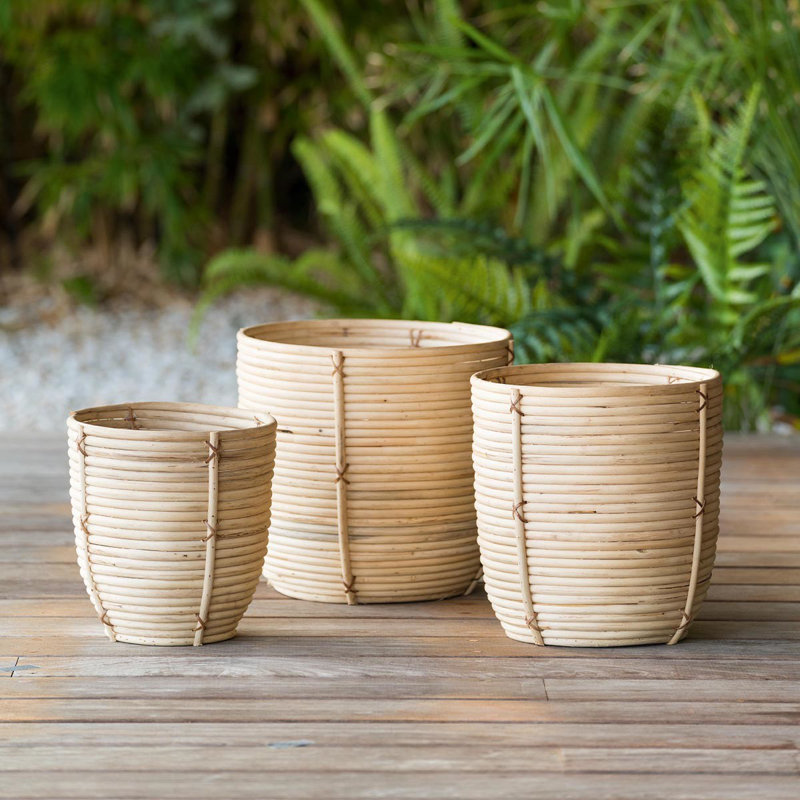 Cearfoss Rattan Plant Pot
