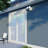 2 - Head Hardwired Dusk to Dawn Outdoor Security Flood Light with Motion Sensor and Timer-86691169