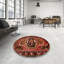 Tapis traditionnel rouge / noir Tilson-640110411