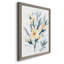 Indigo and Blush Bouquet I - Peinture sur toile encadrée-404651010-404651011