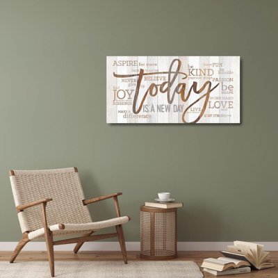 Art sur toile tendue par Trinla Rae, Marla Gallery: Today is a New Day