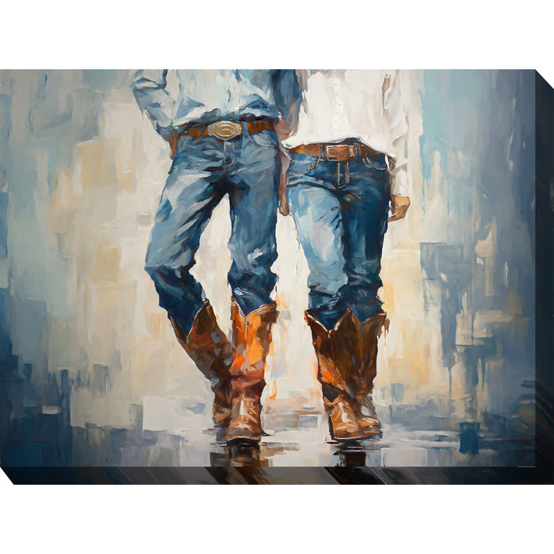 Art sur toile d'extérieur Steppin 'Out
