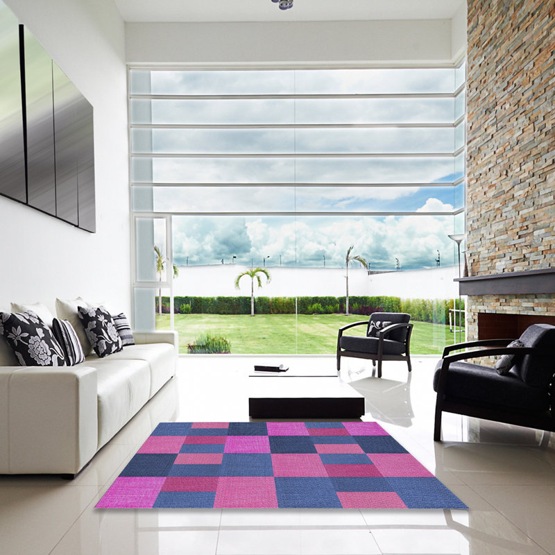 Sackman Geometric Indoor Rug, Square 4'