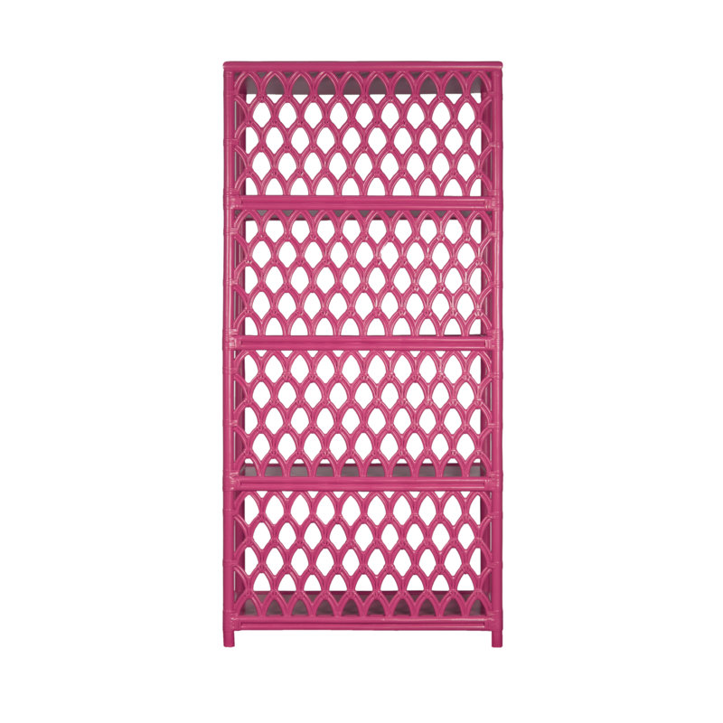 Casablanca Bookcase, Hot Pink