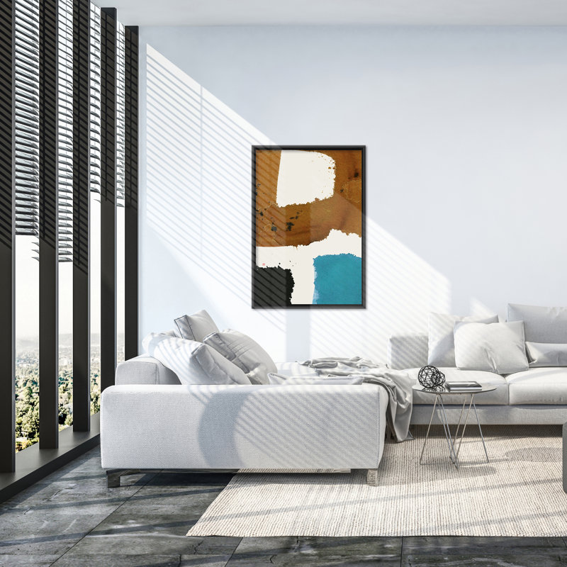 Abstract Off Track, 40" H x 30" W