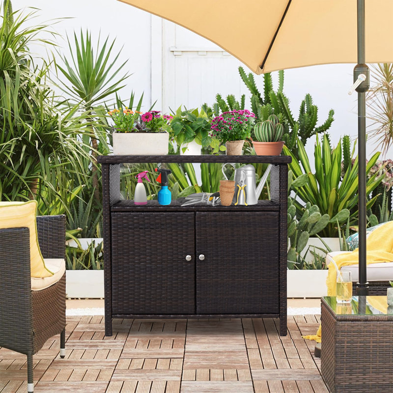Kinbor Rectangular Outdoor Buffet & Console Table