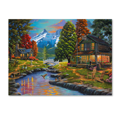 « va to the sun view », reproduction d’impression sur toile tendue
