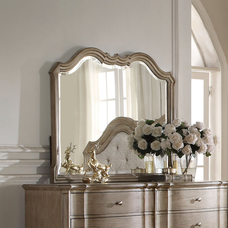 Adler Wood Arch Wall Mirror