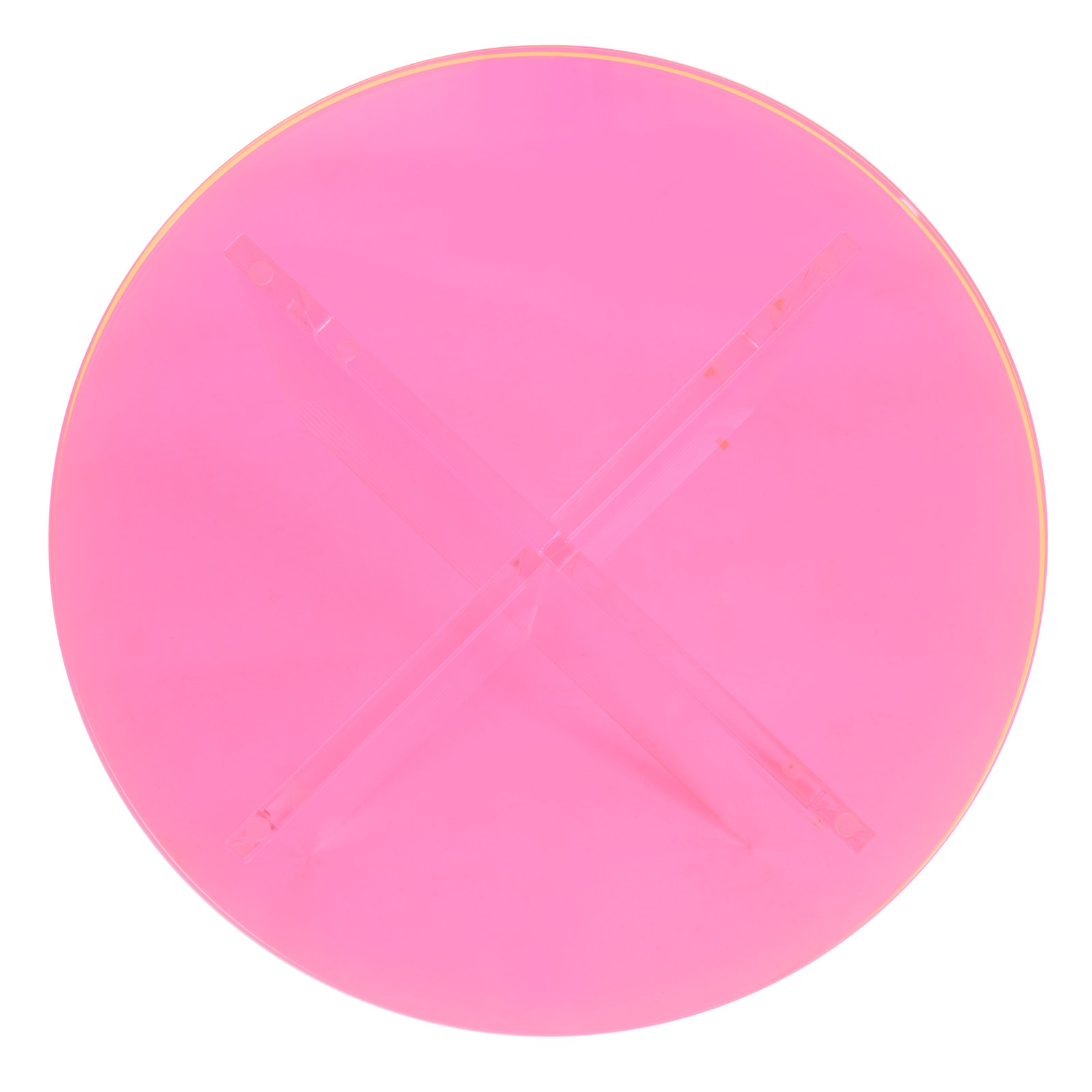 Edwards End Table, Neon Pink