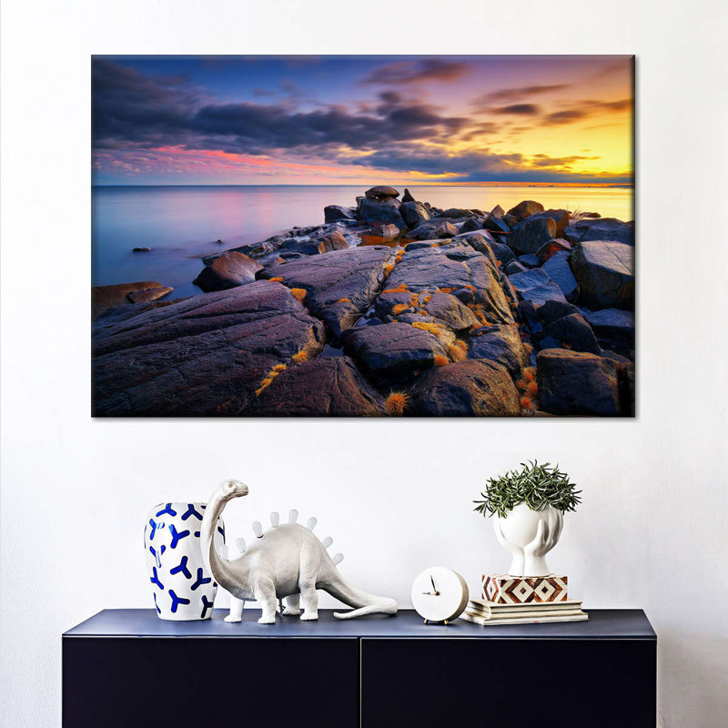 Duluth Brighton Beach sur impression sur toile, H 20 po x l 30 po x P 1,25 po
