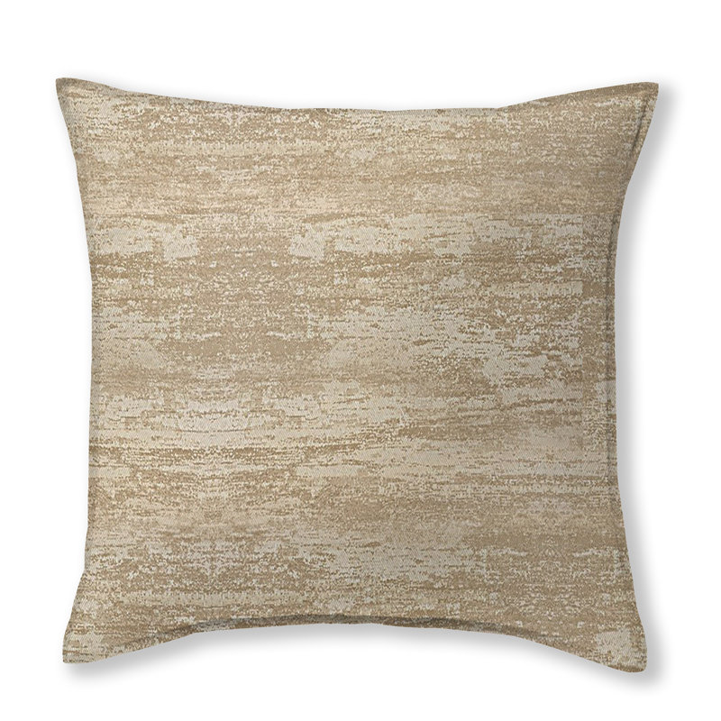 Montgomery Square Pillow Cover & Insert, 24" H x 24" W, Mink