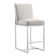 Element Upholstered Counter Stool with Metal Frame