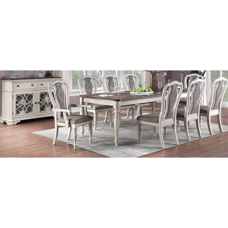 Aceyyi 8 - Person Four Leg Dining Set