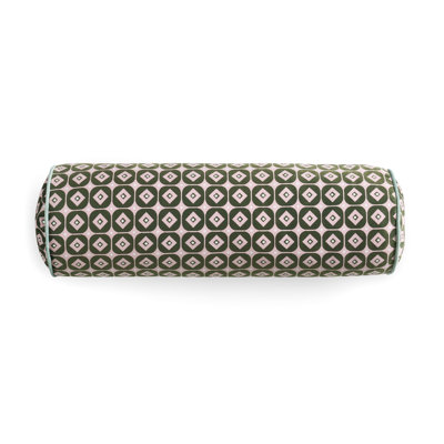 Retro Bolster Pillow Cover & Insert