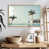 Floating Frame Natural Wood
