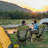 198 lbs Capacity Portable Camping Rocking Chair  Oxford Fabric  5-Minute Setup-665239686-665239687