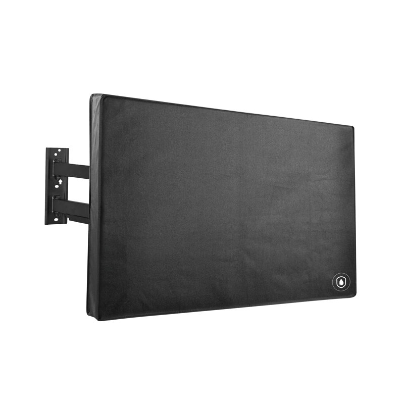Protecteur de téléviseur noir à écran plat, 42 po