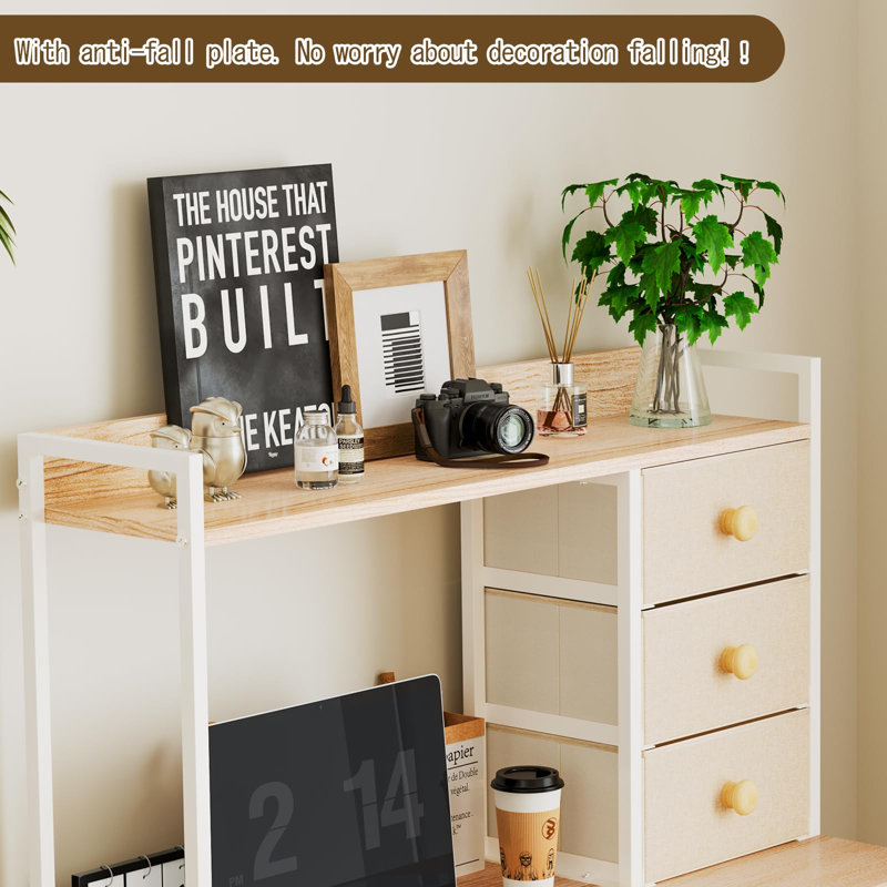 80 cm W Chest of 10 Drawers, Beige