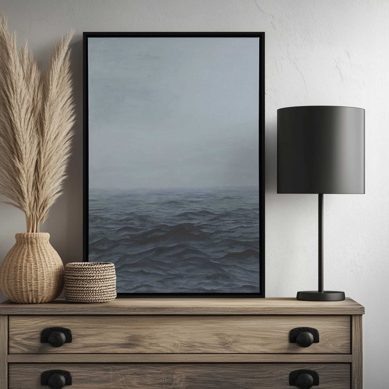 «Vast Ocean II» par Michael Willett, reproduction d'art, Tanné, H 24 po x l 18 po