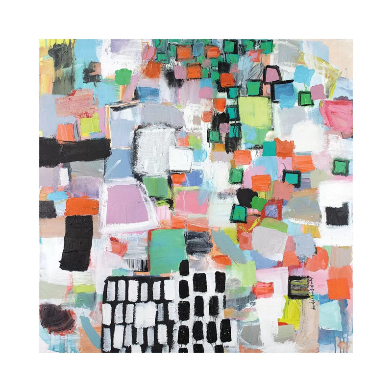 Pop by Michelle Daisley Moffitt - Wrapped Canvas Print, 30.48 cm H x 30.48 cm W