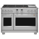 Café 48" Dual Fuel Sealed Burners Double Oven