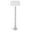 Fiddlewood 129cm White Traditional Floor Lamp