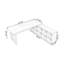 Bureau d'angle moderne et simple en forme de L-271232777-271232773
