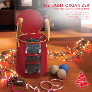 The Holiday Aisle® X-Mas Light Organizer & Reviews | Wayfair